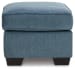 Cashton - Blue - Ottoman