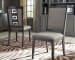 Chadoni - Gray - Dining UPH Side Chair (2/CN)
