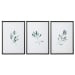 Simple Sage - Watercolor Prints (Set of 3) - White