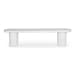 Eris - Outdoor Dining Bench - White