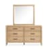 Somerset - Double Drawer Dresser - Light Brown