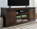 Budmore - Rustic Brown - Extra Large TV Stand