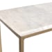 Redmond - Sofa Counter Table - Gold / White