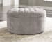 Carnaby - Dove - Oversized Accent Ottoman