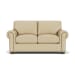 Carson - Leather Loveseat, Nailhead Trim