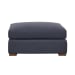 Audrey - Upholstered Rectangle Ottoman - Rise Blue