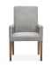 Lindon - Dining Arm Chair With Upholstered Seat & Back (Set of 2) - Gray