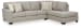 Reydell - Dune - 2-Piece Sectional With Raf Corner Chaise