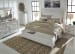 Kanwyn - Whitewash - 5 Pc. - Dresser, Mirror, King Panel Bed with Storage Bench