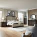 Provence Park - 5 Piece Bedroom Set (King Shelter Bed, Dresser & Mirror, Chest, Night Stand) - Brown