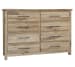 Dovetail - 8-Drawer Dresser - Sun Bleached White