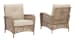 Braylee - Driftwood - Lounge Chair W/cushion (2/cn)