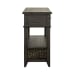 Mill Creek - 2 Drawer Sofa Table - Dark Brown