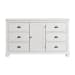 Kona - 6-Drawer Dresser - White