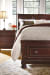 Porter - Rustic Brown - California King Sleigh Bed With 2 Storage Drawers