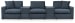 Modmax - Ink - 5-Piece Sectional With 2 Storage Consoles, With Laf Corner Chair And Raf Corner Chair