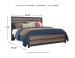 Harlinton - Warm Gray/Charcoal - King Panel Bed