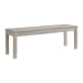 Eleanor - 6 Piece Standard Height Dining Set (Rectangular Table, Four Chairs & Bench) - White