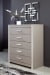 Surancha - Gray - Five Drawer Wide Chest