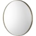 Agoura - 48" Round Mirror - Silver