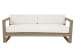 Coastal Teak - Sofa In Canvas, No Welt - Teak