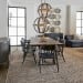 Polaris - 8 Light Large Chandelier - Bronze / Nickel / Silver