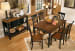 Owingsville - Dark Brown - 7 Pc. - Dining Room Table, 6 Side Chairs