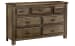Maple Road - 7-Drawers Triple Dresser - Maple Syrup