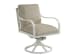 Sand Dune - Swivel Rocker Dining Chair - Beige