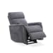 Luma Petite - Power Lift Recliner With Power Headrest, Lumbar, Heat & Massage - Dark Gray