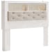 Altyra - White - Queen UPH Panel Bookcase HDBD
