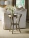 Sanctuary - Round Mirrored Accent Table - Visage