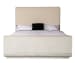 Modern Mood - California King Upholstered Panel Bed - Beige