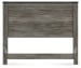 Frandern - Queen Panel Headboard - Gray