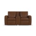 Aria - Power Reclining Loveseat With Console - Sedona