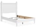 Mollviney - White - Full Panel Bed