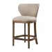 Adiris - Counter Stool - White / Woodtone