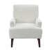 Kiwi - Chair - Boucle White And Espresso