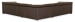 Savion - Deux 5 Seat Sectional With Four Power Recliners And Six Power Headrests - Dark Brown