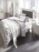 Lonnix - Silver Finish - 5 Pc. - Dresser, Mirror, Full Panel Bed