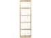 Metal Designs - Mid Geo Slim Etagere - Yellow