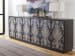 Signature Designs - Venerato Long Media Console - Dark Gray