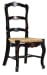 French - Ladderback Side Chair (Set of 2) - Black