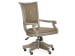 Lancaster - Fully Upholstered Swivel Chair - Dove Tail Gray