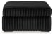 Midnight-Madness - Oversized Accent Ottoman - Onyx
