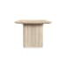 Vander - Oak Wood 84" Dining Table - Cream Washed