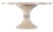 Nouveau Chic - Round Pedestal Dining Table - Light Brown