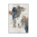 Brand New - 40" x 60" Canvas Art - Dark Gray & Blue
