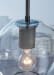 Cordunn - Black - Glass Pendant Light 