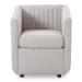 Jane - Rolling Dining Chair - Oatmeal
